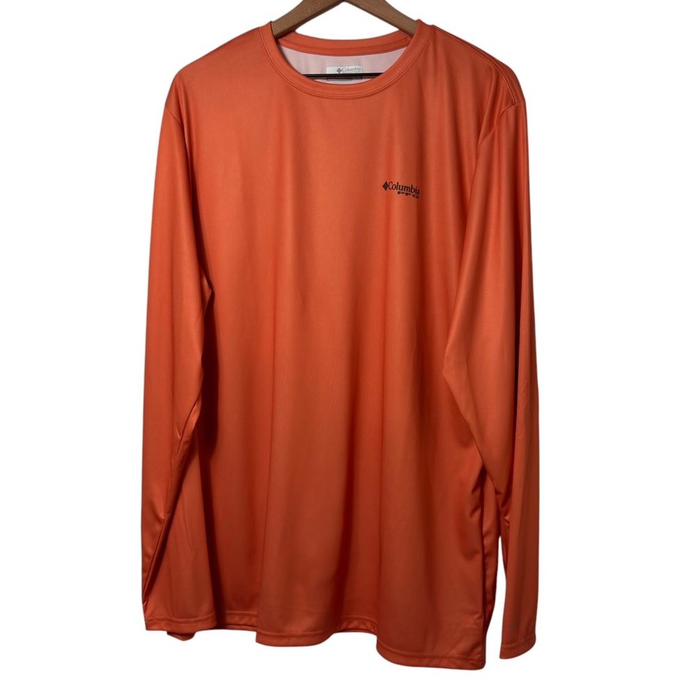 COLUMBIA ORANGE TERMINAL TACKLE PFG FISH FLAG MEN SIZE XL BRAND NEW WITH TAGS